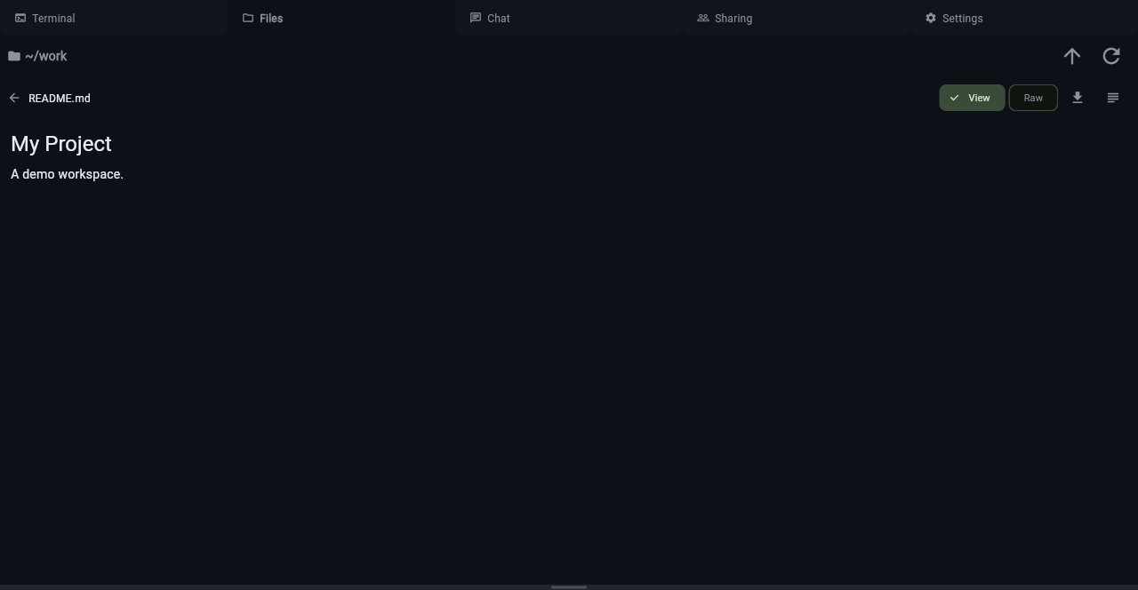 File preview showing rendered Markdown